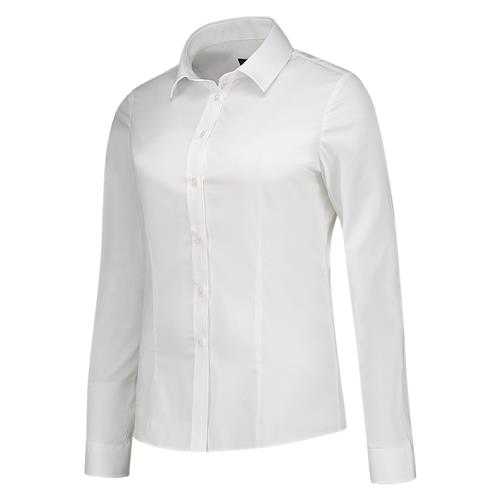 Tricorp 705015 Blouse Stretch wit - Afbeelding 2