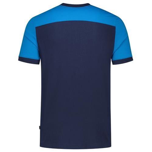 Tricorp 102006 T-Shirt Bicolor Naden ink/turquoise - Image 4