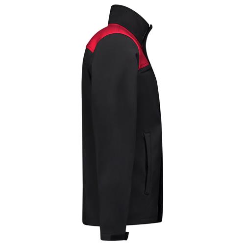 Tricorp 402021 Softshell Bicolor Naden zwart/rood - Afbeelding 5