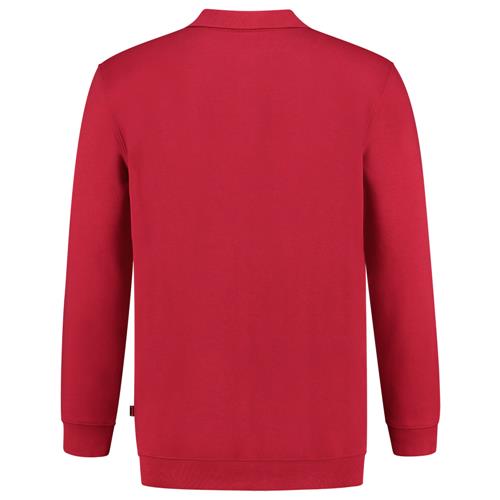 Tricorp 301016 Polosweater Boord 60°C wasbaar rood - Afbeelding 4