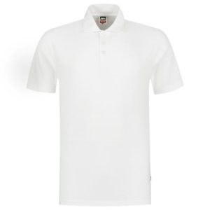 werkkleding poloshirt wit in Barneveld