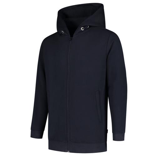 Tricorp 301014 Sweatvest Capuchon 60°C wasbaar marineblauw - Afbeelding 2