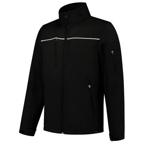 Tricorp 402701 Softshell Luxe REWEAR donkergrijs - Afbeelding 2