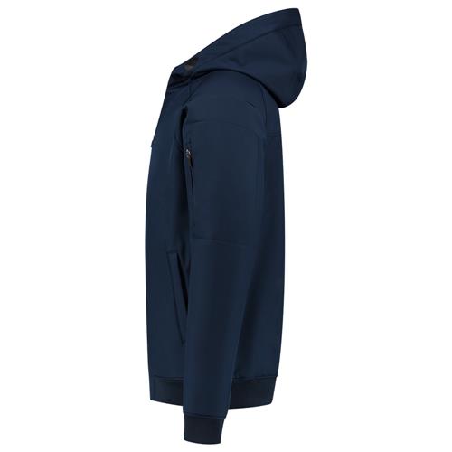 Tricorp 402704 Softshell Bomber Capuchon RE2050 ink - Afbeelding 3