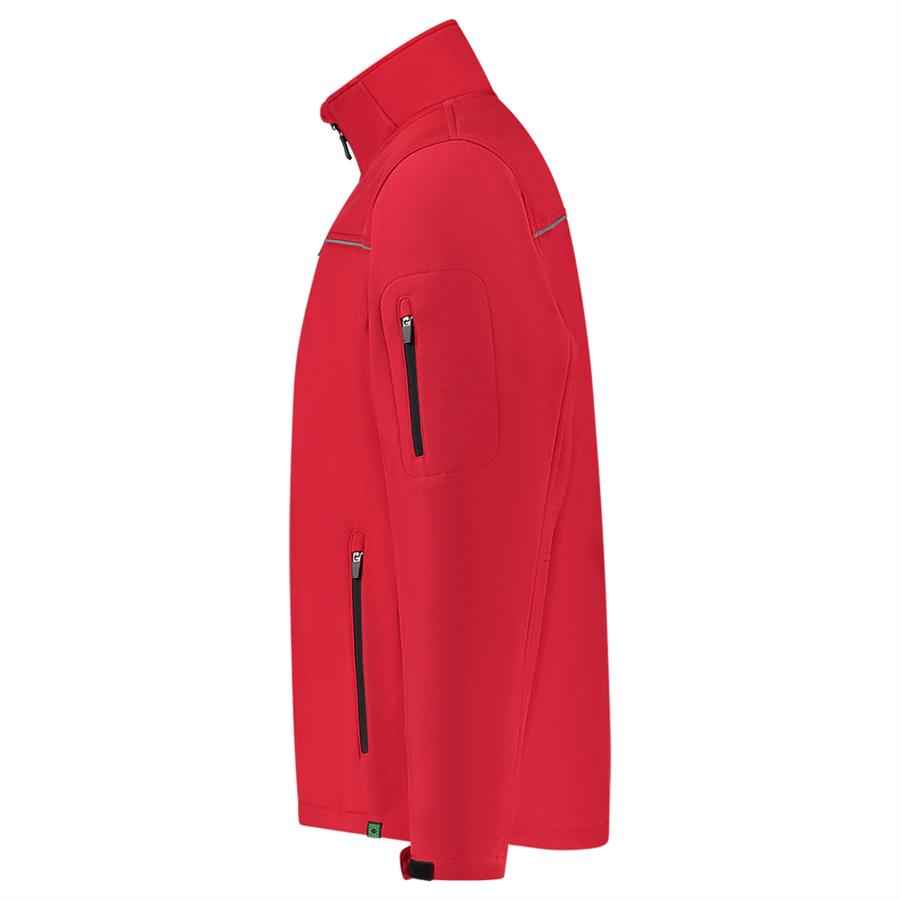 Tricorp 402701 Softshell Luxe REWEAR rood - Afbeelding 4