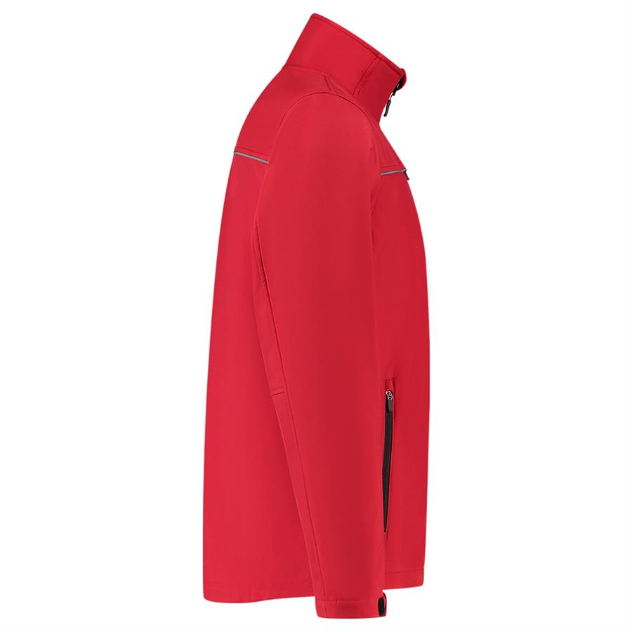 Tricorp 402701 Softshell Luxe REWEAR rood - Afbeelding 2