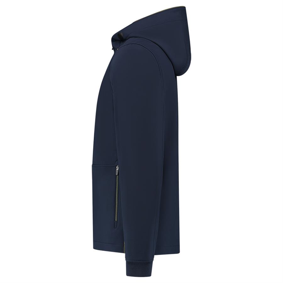 Tricorp 402705 Softshell Capuchon Accent ink/army - Afbeelding 5
