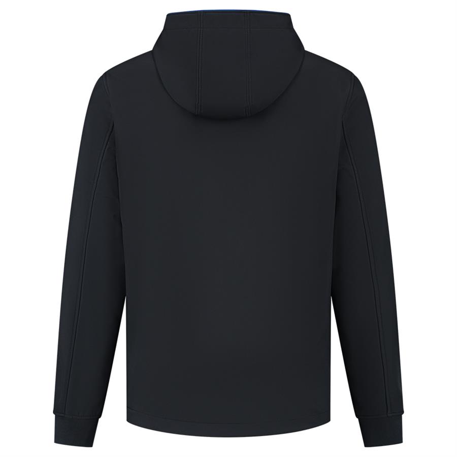 Tricorp 402705 Softshell Capuchon Accent marineblauw/korenblauw - Afbeelding 4