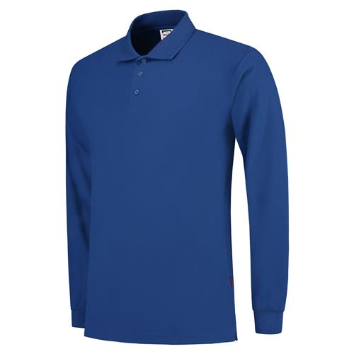 Tricorp 201009 Poloshirt Lange Mouw korenblauw - Afbeelding 2