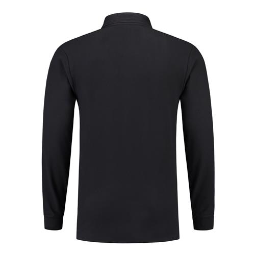 Tricorp 201008 Poloshirt 100% Katoen Lange Mouw marineblauw - Afbeelding 4