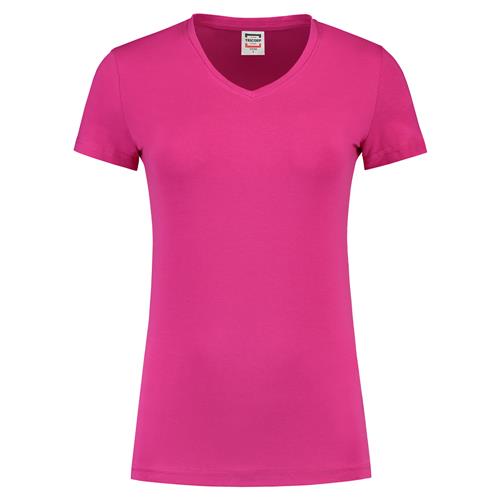 werkkleding t-shirt fuchsia in Barneveld