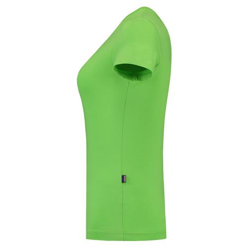 Tricorp 101008 T-Shirt V Hals Fitted Dames lime - Image 3