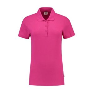 werkkleding poloshirt fuchsia in Barneveld