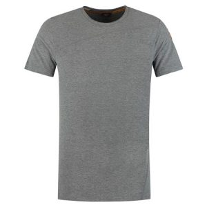 werkkleding t-shirt steengrijsmelange in Barneveld