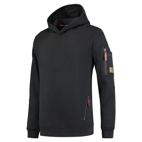 Tricorp 304001 Sweater Premium Capuchon zwart - Afbeelding 2
