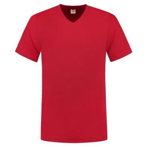 werkkleding t-shirt rood in Barneveld