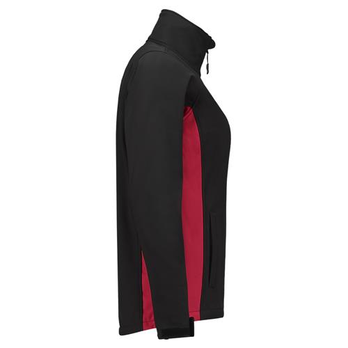 Tricorp 402008 Softshell Bicolor Dames zwart/rood - Afbeelding 5