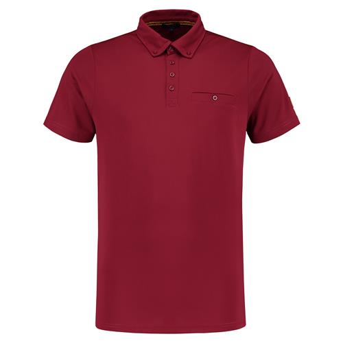 werkkleding poloshirt bordeaux in Barneveld
