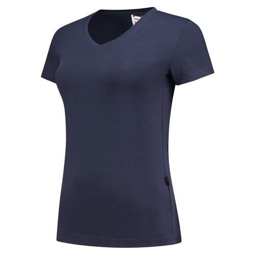 Tricorp 101008 T-Shirt V Hals Fitted Dames ink - Afbeelding 2
