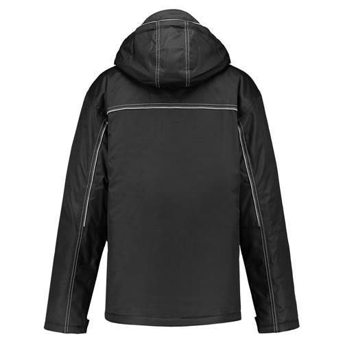 Tricorp 402007 Midi Parka Canvas zwart - Afbeelding 4