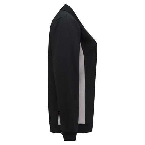 Tricorp 302002 Polosweater Bicolor Dames zwart/grijs - Afbeelding 5