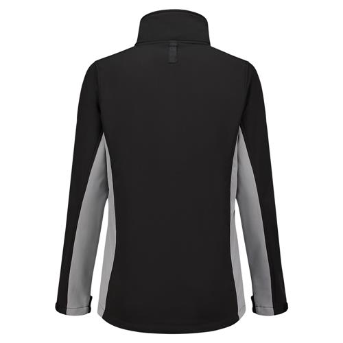 Tricorp 402008 Softshell Bicolor Dames zwart/grijs - Afbeelding 4