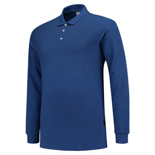 Tricorp 201017 Poloshirt Fitted 210g Lange Mouw korenblauw - Image 2
