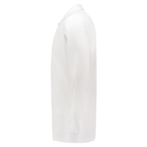 Tricorp 201017 Poloshirt Fitted 210g Lange Mouw wit - Afbeelding 3