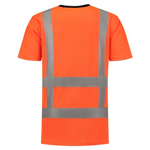 Tricorp 103005 T-Shirt RWS Birdseye fluororanje - Afbeelding 4