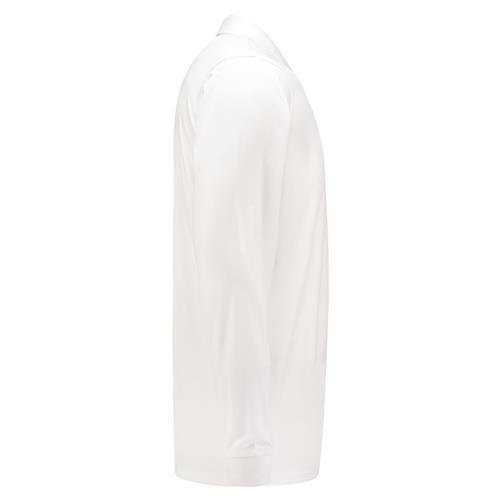 Tricorp 202005 Poloshirt UV Block Cooldry Lange Mouw wit - Afbeelding 5