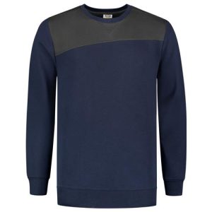 Tricorp 302013 Sweater Bicolor Naden ink/donkergrijs